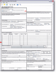 Dental Association Fill & Print EDI screenshot